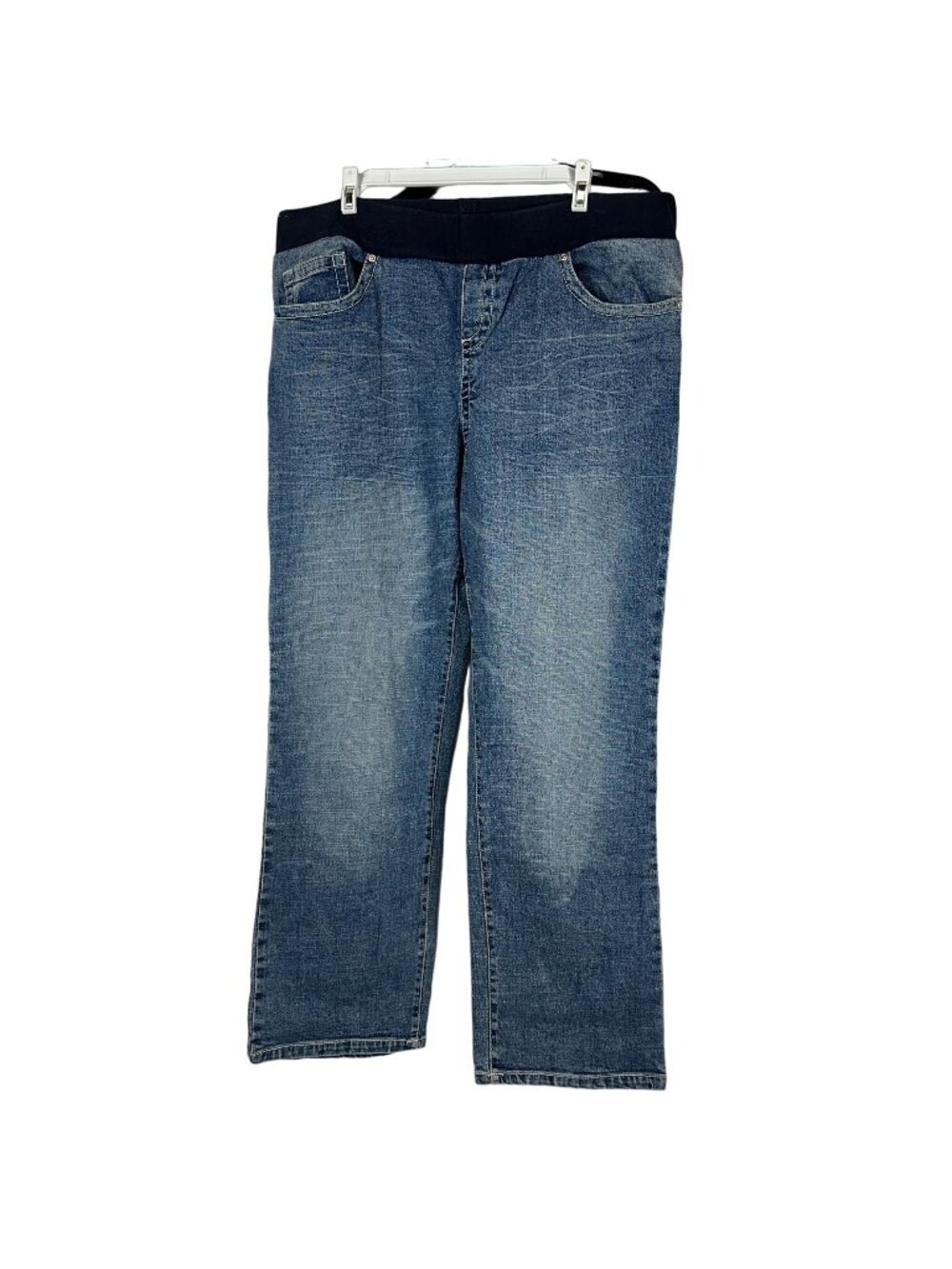 Announcements Maternity Bootcut Jeans Women’s Size Large (12/14) Elastic Waist